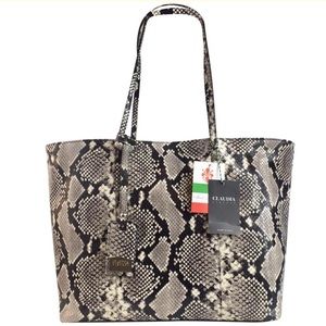 Claudia Firenze luxury Italian made leather tote